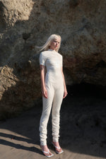 Load image into Gallery viewer, ASYMMETRIC HIGH NECK JUMPSUIT
