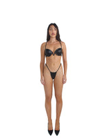 Load image into Gallery viewer, LEATHER CREST THONG - SIREN THE BRAND
