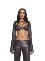 Load image into Gallery viewer, CREST BRALETTE TOP - SIREN THE BRAND
