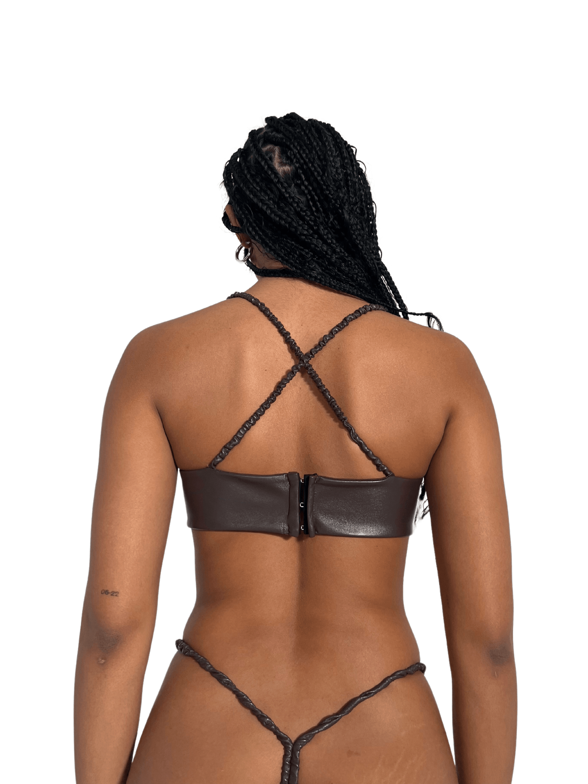 CREST BRALETTE TOP - SIREN THE BRAND