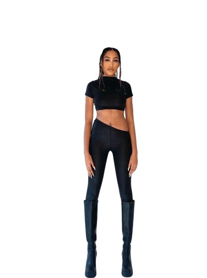 AΥΞΗΣΗ ASYMMETRIC ZIPPER PANTS - SIREN THE BRAND